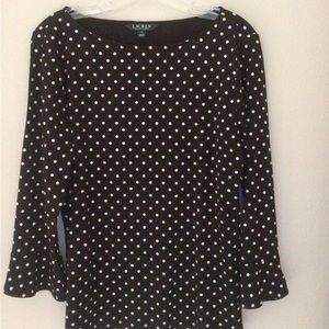 Lauren three quarter length sleeve top